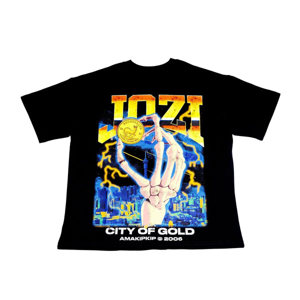 AKK Jozi Kruger Rand Graphic Tee – Color: Small – Size: | Buy Now at Amakipkip Store